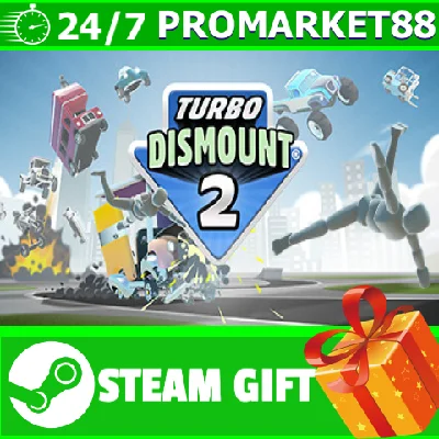 ⭐️ALL COUNTRIES⭐️ Turbo Dismount 2 STEAM GIFT