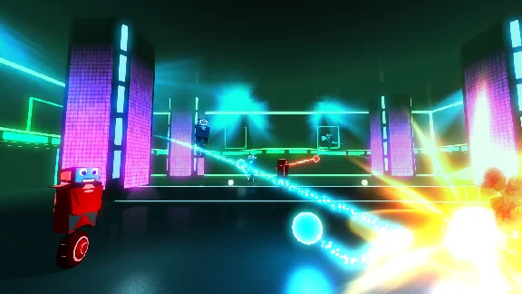 ⭐️Robot Roller-Derby Disco Dodgeball / Steam Key / RU