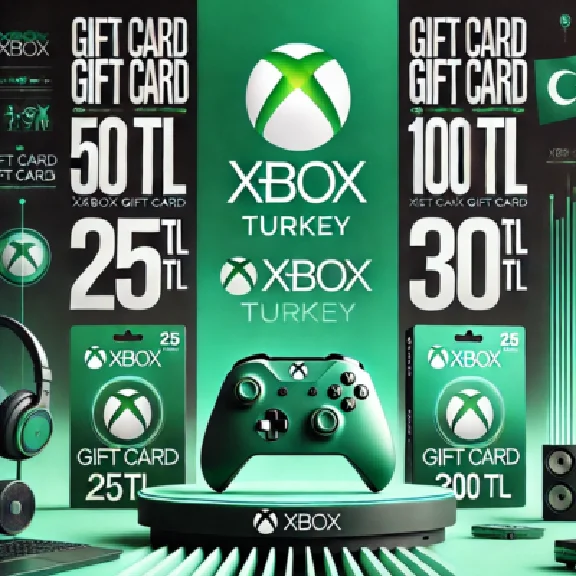 Xbox Live Gift Card for 25 50 100 300 TRY TL (Turkey)🔑