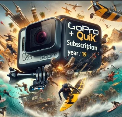 GoPro QUIK | Subscription to YOUR ACCOUNT 1/12 months
