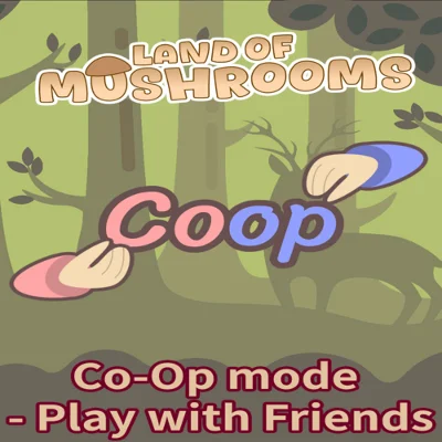 🔴 Co-Op mode - Play with Friends - Land of Mushrooms ✅