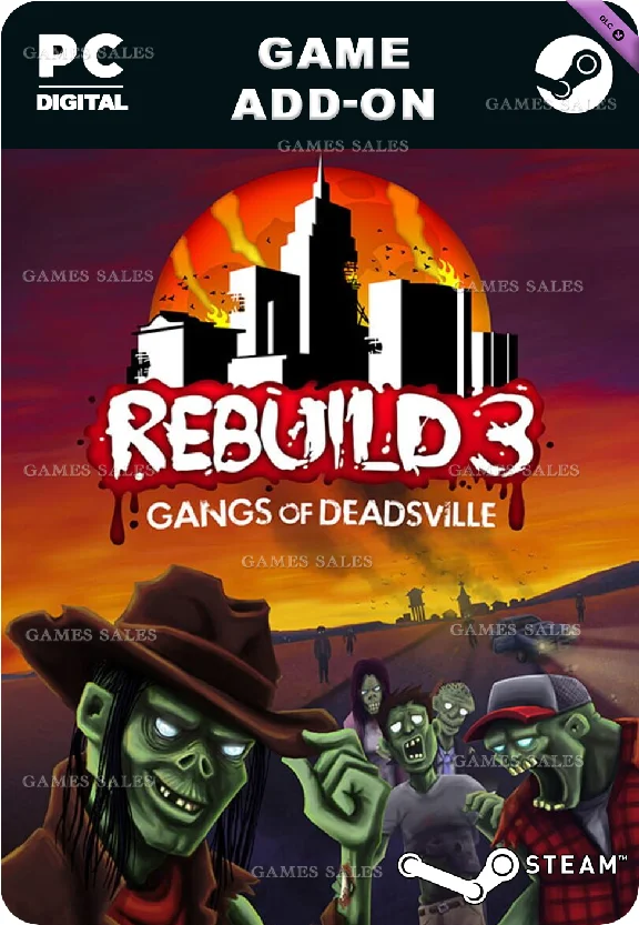 ✅💙REBUILD 3: GANGS OF DEADSVILLE - DELUXE UPGRADE💙