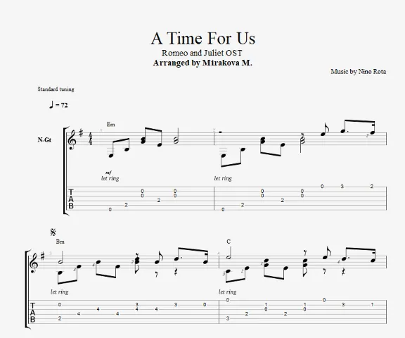 A Time For Us