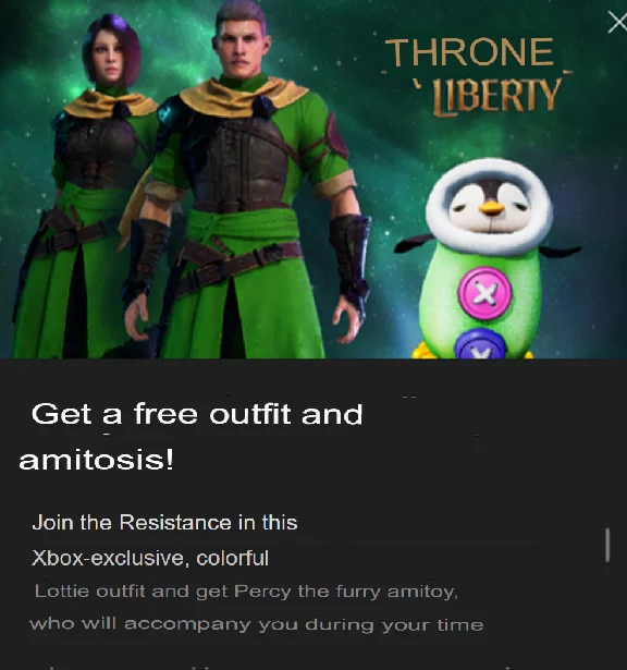 ✅Throne and Liberty - Lottie and Percy Items✅