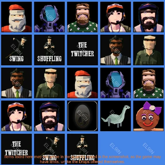💥West Hunt🏅Twitch Drops✅23 items + 🎁