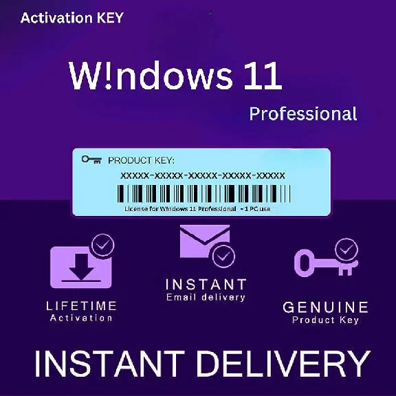 Windows 11 Pro OEM Key – Instant Delivery