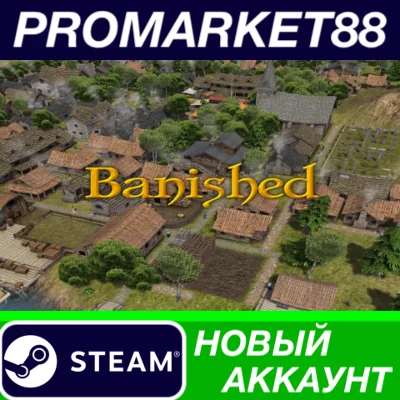 ✅ Banished Steam Account NEW +MAIL🟢