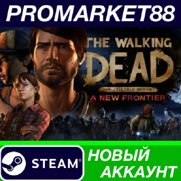 ✅ The Walking Dead: A New Frontier PC Steam Account +MA