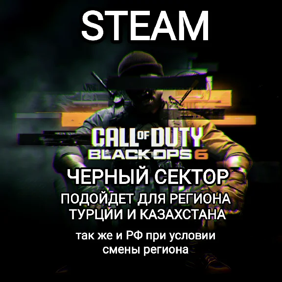 ❤️STEAM❤️Call of Duty Black Ops 6 Черный сектор❤️
