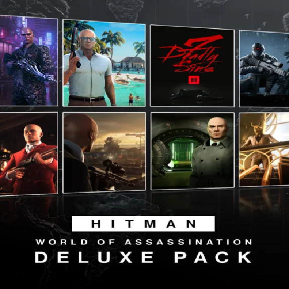 🔴 HITMAN World of Assassination Deluxe Pack ✅ EGS DLC 