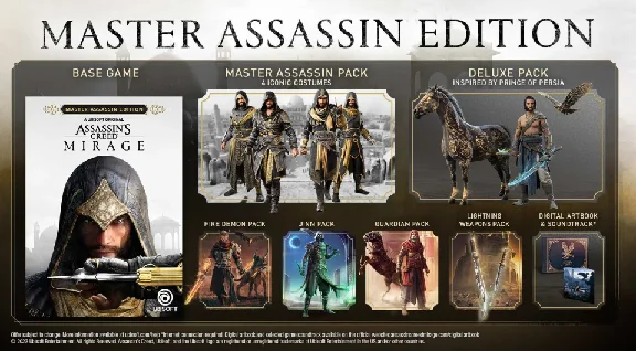 Assassins Creed Mirage Master 3 GAMES  XBOX ACCOUNT