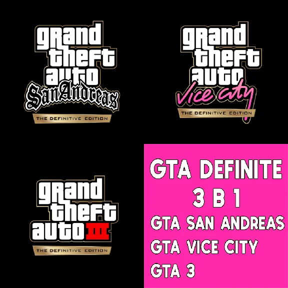 GTA Definitive Trilogy SAN Andreas VICE CITY AppStore
