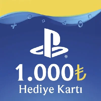 ТУРЦИЯ🔴PlayStation 1000 TL (ЛИР)🔑КОД пополнения