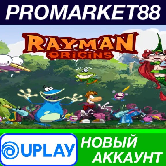 ✅ Rayman Origins PC Ubisoft Connect Account +MAIL🟢
