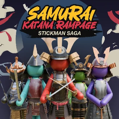 Samurai Katana Rampage: Stickman Saga PS4 & PS5