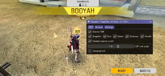 Fluorite Working Cheat For Free Fire IPHONE IOS