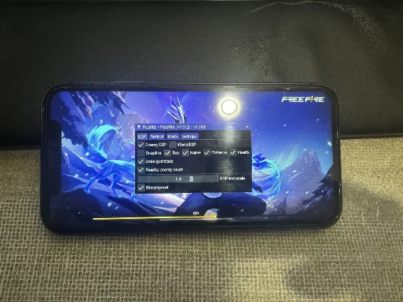 Fluorite Working Cheat For Free Fire IPHONE IOS