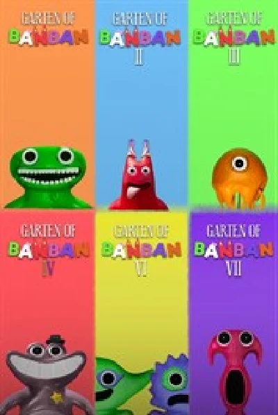 ✅ Garten of Banban Bundle: 1+2+3+4+6+7 XBOX KEY 🔑