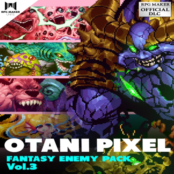 Купить 🔴 OTANI PIXEL FANTASY ENEMY PACK Vol3 EGS DLC 🔴 (PC