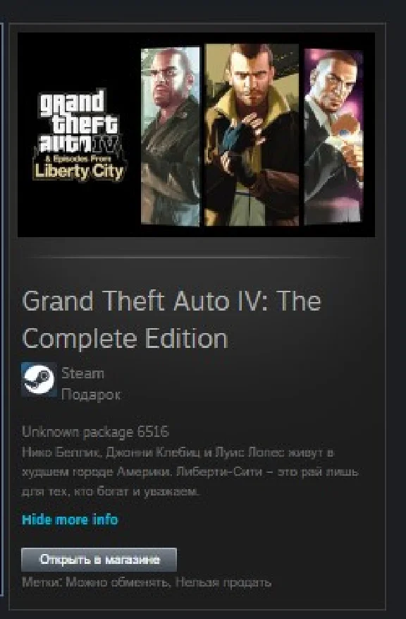 Grand Theft Auto IV: The Complete Edition REG FREE