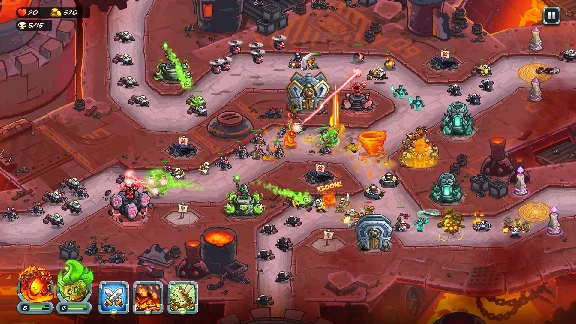 Kingdom Rush 5: Alliance TD Colossal Dwarfare Campaign