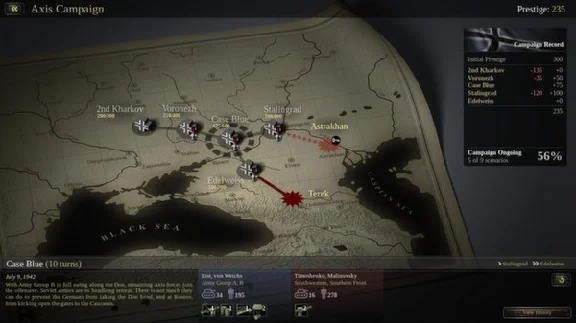 ⭐ Unity of Command: Stalingrad Campaigns Steam Key