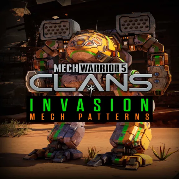 Купить 🔴 MechWarrior 5: Clans - Invasion Mech Patterns EGS