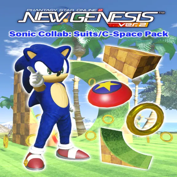 Купить 🔴 PSO2:NGS - Sonic Collab: Suits/C-Space Pack EGS DL