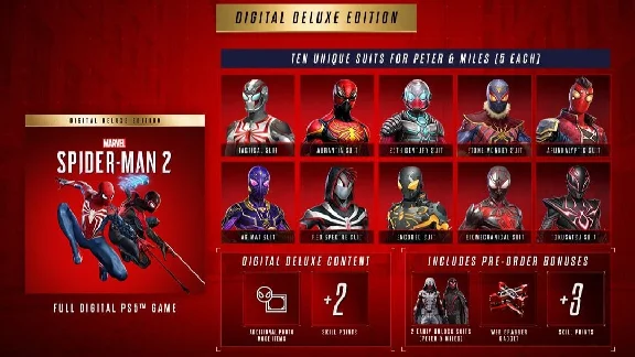 SPIDER-MAN 2 DELUXE + SPIDER-MAN 1 + GOW 🟢STEAM GLOBAL