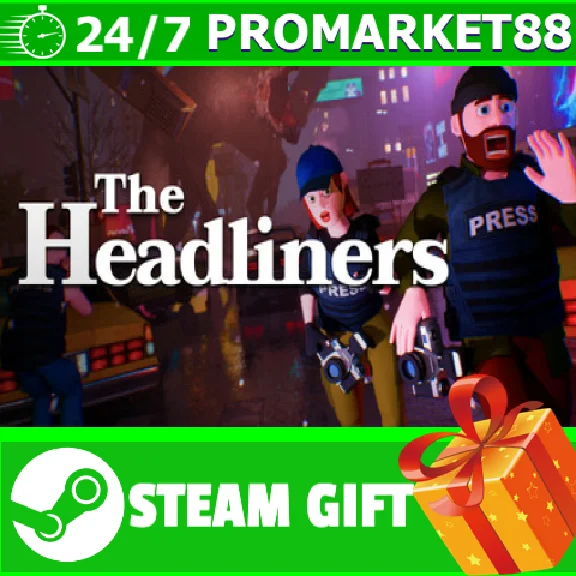 ⭐️ВСЕ СТРАНЫ+РОССИЯ⭐️ The Headliners STEAM GIFT