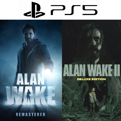 Alan Wake 1 & 2 + 2 DLC PS5 Rent from 7 days