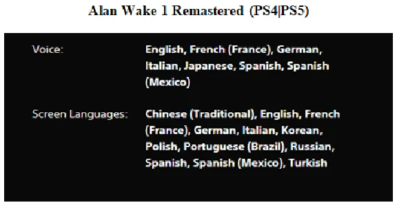 Alan Wake 1 & 2 + 2 DLC PS5 Rent from 7 days