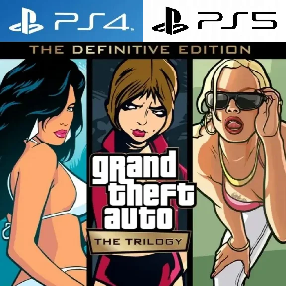 Crime Boss PS5  + GTA 5 + GTA Trilogy PS4|PS5 Rent