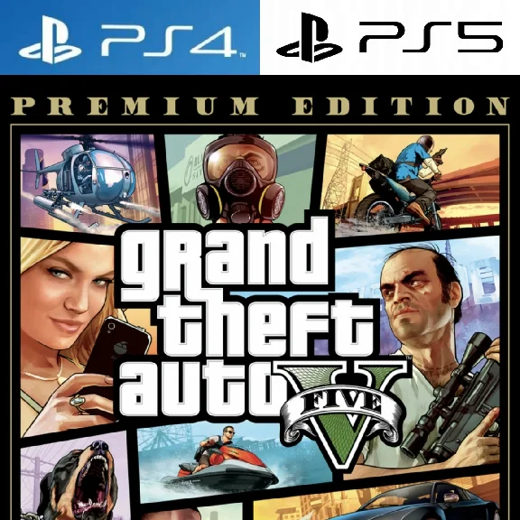 Crime Boss PS5  + GTA 5 + GTA Trilogy PS4|PS5 Rent