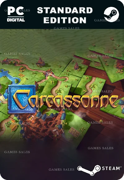 ✅💙CARCASSONNE - TILES & TACTICS💙STEAM GIFT🤖AUTO