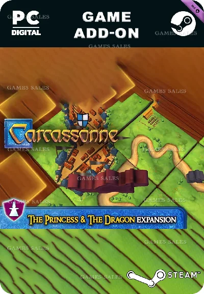 ✅💙CARCASSONNE - THE PRINCESS & THE DRAGON EXPANSION💙