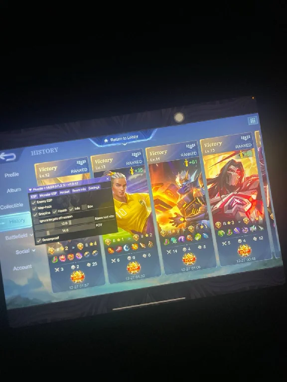 Fluorite Mobile Legends Bang Bang Working Cheat for IOS