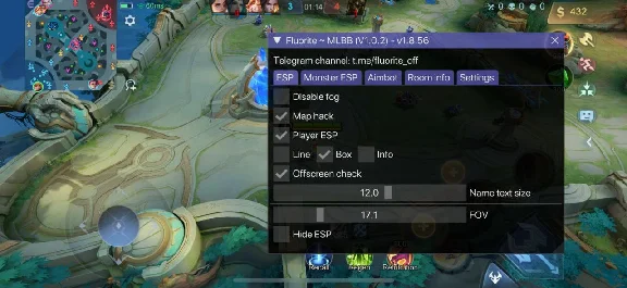Fluorite Mobile Legends Bang Bang Working Cheat for IOS