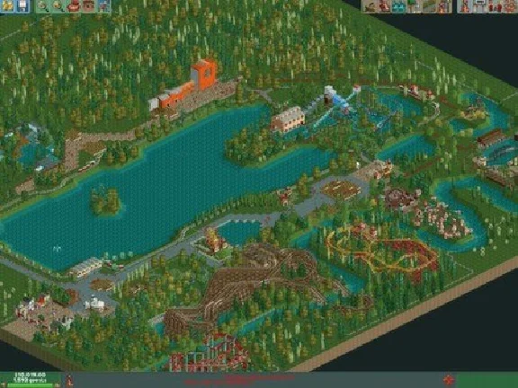 ⭐ RollerCoaster Tycoon 2: Triple Thrill Pack Steam Key