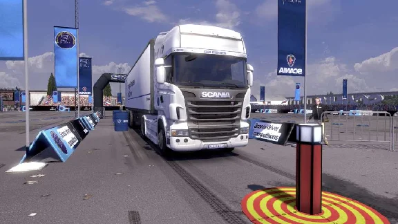 ⭐ Scania Truck Driving Simulator English Only EU Steam 