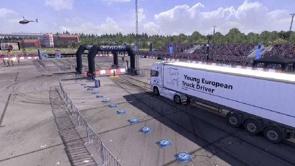 ⭐ Scania Truck Driving Simulator English Only EU Steam 
