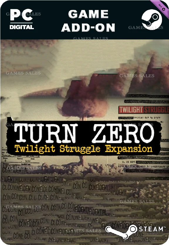 ✅💙TWILIGHT STRUGGLE - TURN ZERO & PROMO CARDS💙STEAM