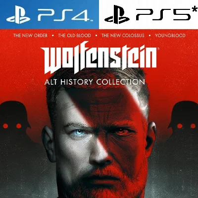 Wolfenstein: Alt History Coll. PS4|5* Rent from 10 days