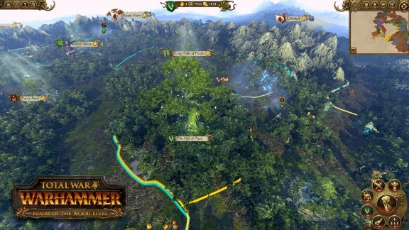 ⭐ Total War: Warhammer - Realm of The Wood Elves DLC RU