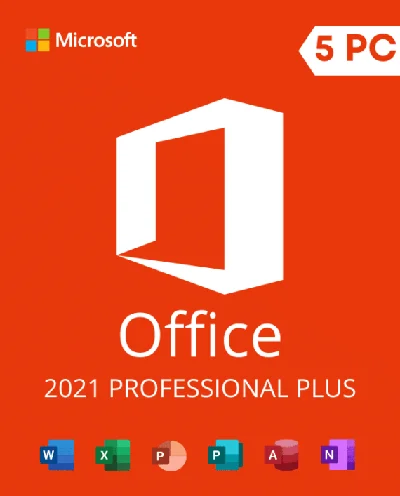 Office 2021 Pro Plus key 5 PC Instant Delivery