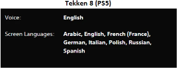 Tekken 8 PS5 Аренда от 7 дней