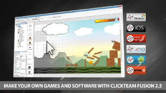 ⭐ HTML5 Exporter for Clickteam Fusion 2.5 DLC Steam Key