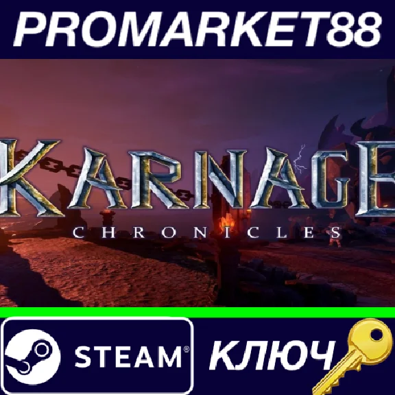 ⭐ Karnage Chronicles Steam Key 🔑 GLOBAL