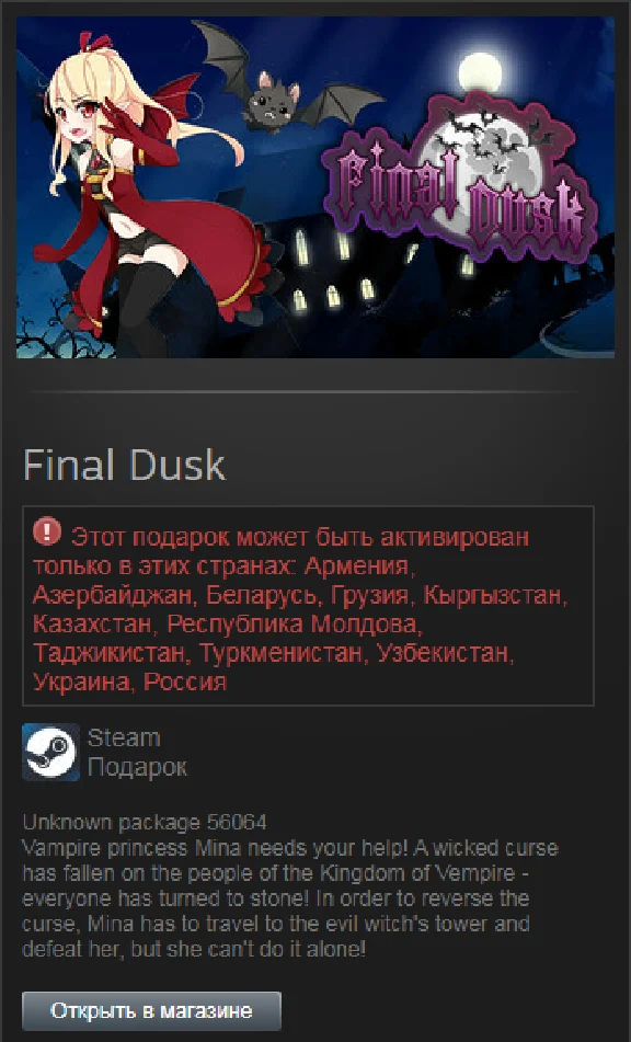 Final Dusk (Steam Gift RU/CIS)