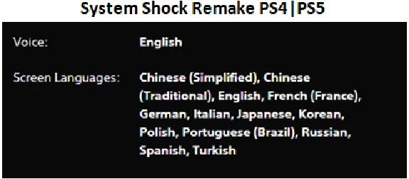 System Shock Remastered PS4|PS5 P1 -OFFLINE